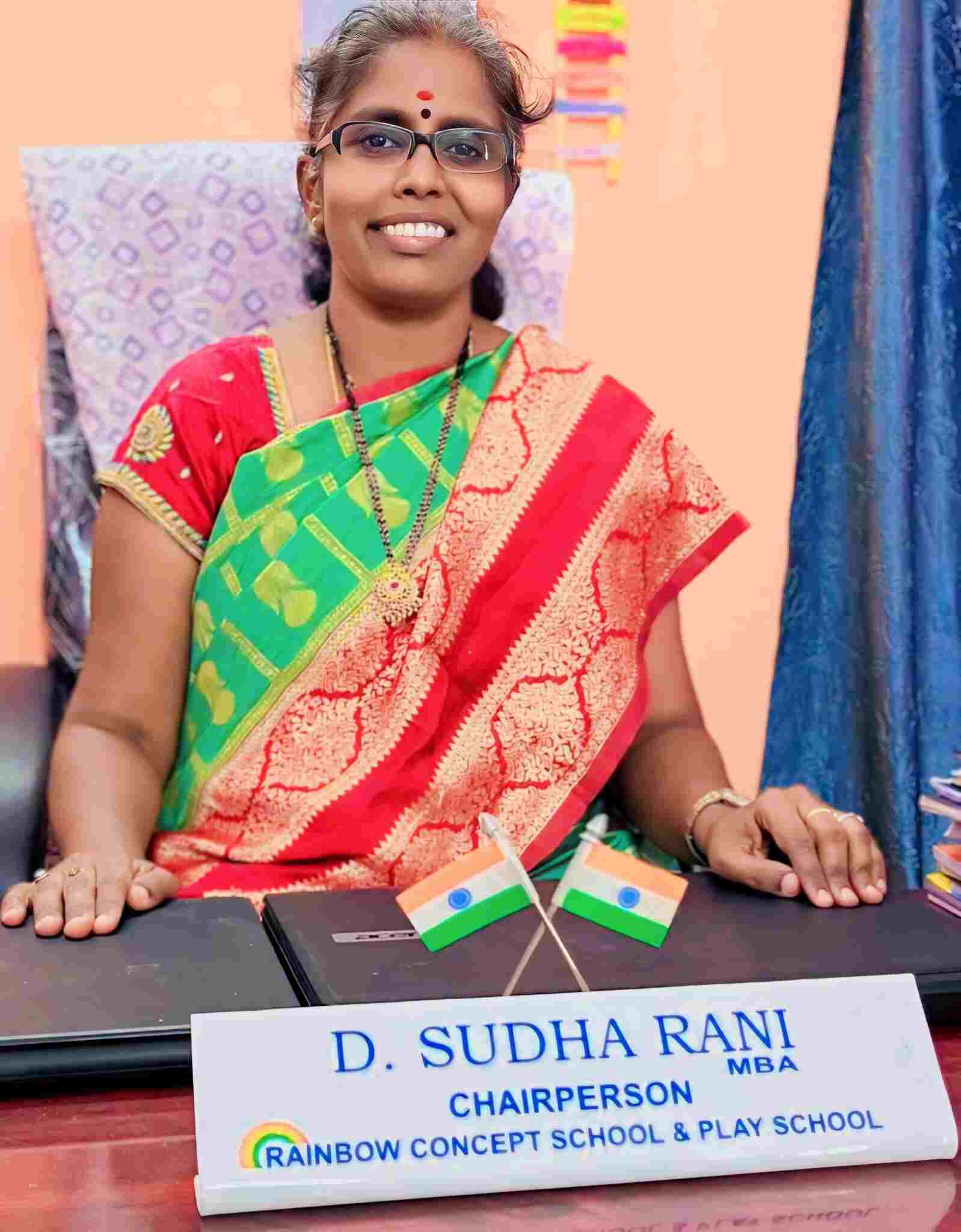 Rainbow Concept School chairperson